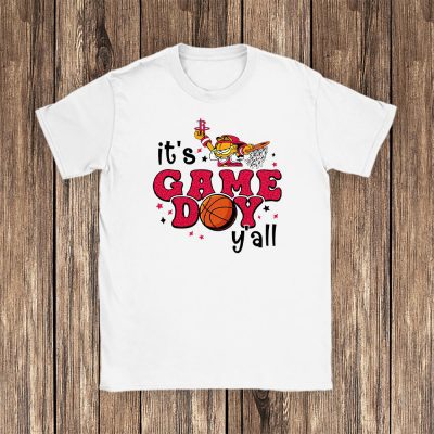 Garfield X Its Game Day Yall X Houston Rockets Team Unisex T-Shirt TBT1483