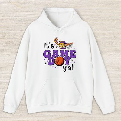 Garfield X Its Game Day Yall X Los Angeles Lakers Team Unisex Hoodie TBH1478