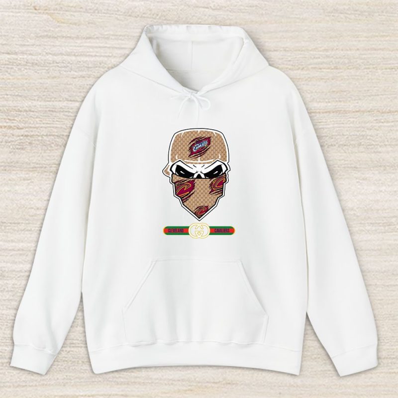 Gucci x NBA x Cleveland Cavaliers Skull Luxury Pullover Hoodie For Fan TBH1007