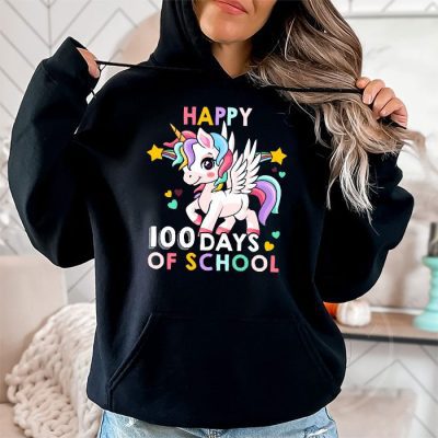 Girls 100 Days of School Hoodie MHS1085
