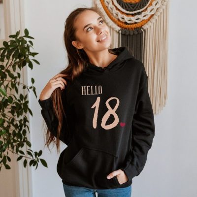 Hello 18 Birthday Unisex Hoodie JSH1583