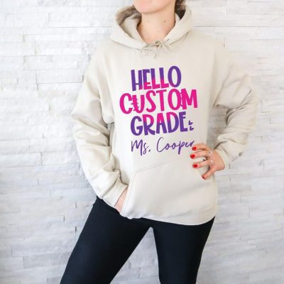 Hello Custom Grade Customized Unisex Hoodie JSH1403