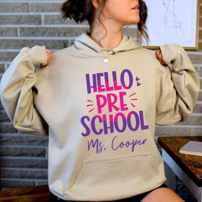 Hello Pre School Customized Unisex Hoodie JSH1405