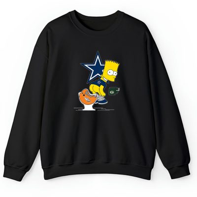 Homer Simpson X Funny X Dallas Cowboys Team X Nfl X American Football Unisex Sweatshirt TBS1387