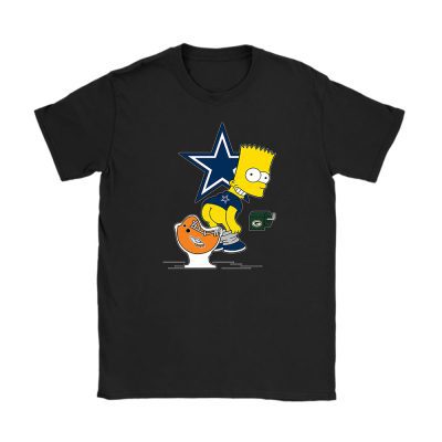 Homer Simpson X Funny X Dallas Cowboys Team X Nfl X American Football Unisex T-Shirt TBT1387