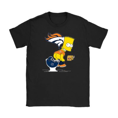 Homer Simpson X Funny X Denver Broncos Team X Nfl X American Football Unisex T-Shirt TBT1395