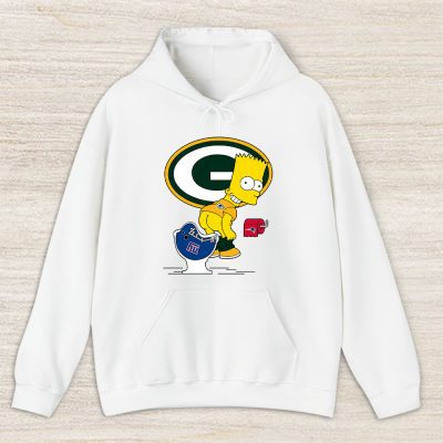 Homer Simpson X Funny X Green Bay Packers Team X Nfl X American Football Unisex Pullover Hoodie TBH1388