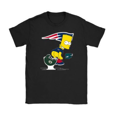 Homer Simpson X Funny X New England Patriots Team X Nfl X American Football Unisex T-Shirt TBT1389