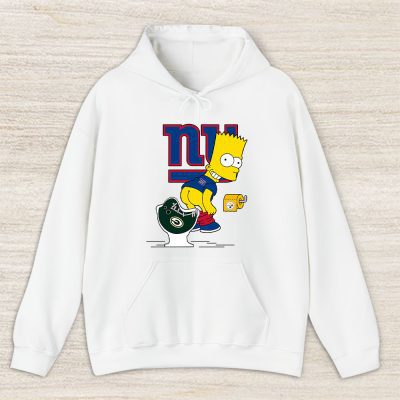 Homer Simpson X Funny X New York Giants Team X Nfl X American Football Unisex Pullover Hoodie TBH1392