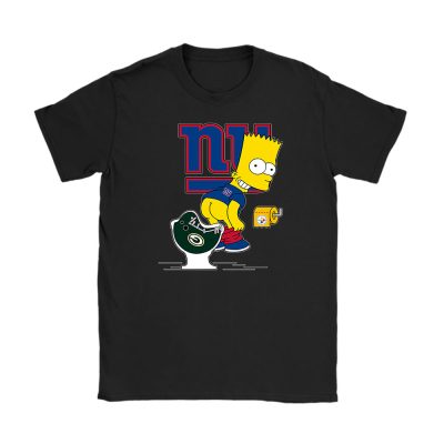 Homer Simpson X Funny X New York Giants Team X Nfl X American Football Unisex T-Shirt TBT1392
