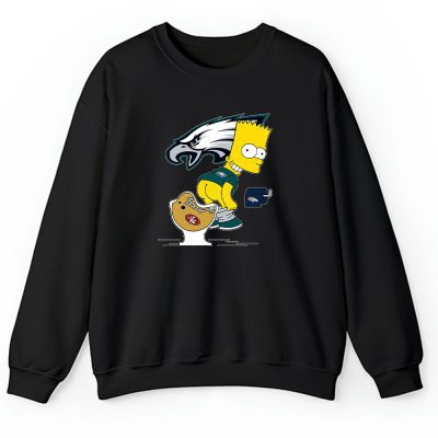 Homer Simpson X Funny X Philadelphia Eagles Team X Nfl X American Football Unisex Sweatshirt TBS1394