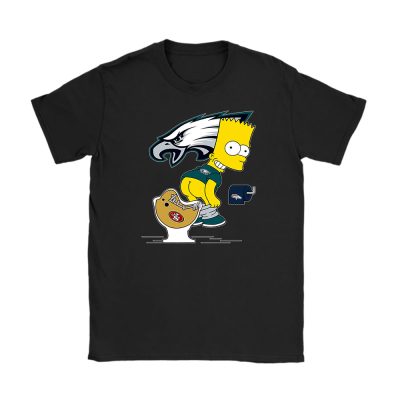 Homer Simpson X Funny X Philadelphia Eagles Team X Nfl X American Football Unisex T-Shirt TBT1394
