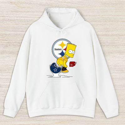 Homer Simpson X Funny X Pittsburgh Steelers Team X Nfl X American Football Unisex Pullover Hoodie TBH1390