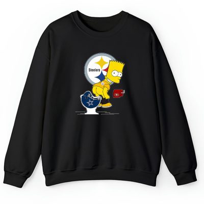 Homer Simpson X Funny X Pittsburgh Steelers Team X Nfl X American Football Unisex Sweatshirt TBS1390