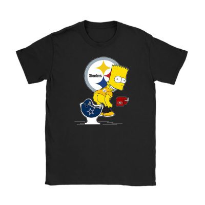 Homer Simpson X Funny X Pittsburgh Steelers Team X Nfl X American Football Unisex T-Shirt TBT1390