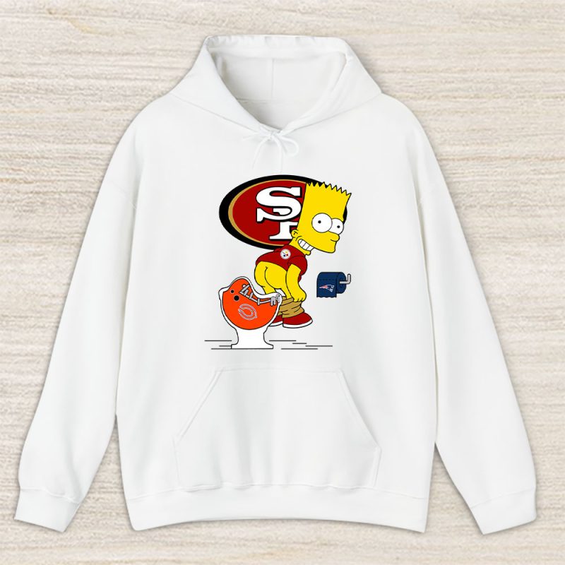 Homer Simpson X Funny X San Francisco 49Ers Team X Nfl X American Football Unisex Pullover Hoodie TBH1391