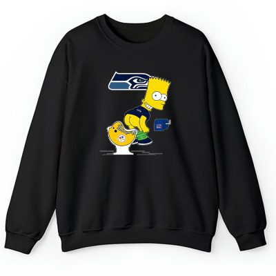 Homer Simpson X Funny X Seattle Seahawks Team X Nfl X American Football Unisex Sweatshirt TBS1386