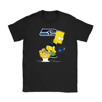 Homer Simpson X Funny X Seattle Seahawks Team X Nfl X American Football Unisex T-Shirt TBT1386