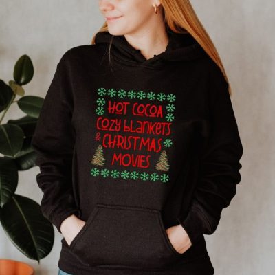 Cozy Blankets & Christmas Movies Unisex Hoodie JSH1134