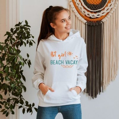 Hot Girl Beach Vacay Unisex Hoodie JSH1504