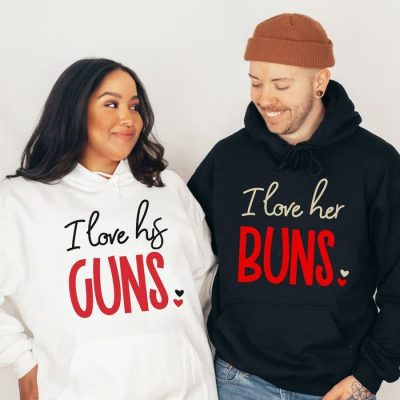 I Love His Guns Unisex Hoodie JSH1031