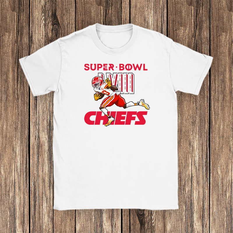 Isiah Pacheco Kansas City Chiefs Super Bowl LVIII Unisex T-Shirt For Fan TBT1227