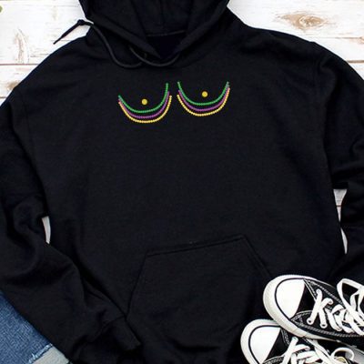 Its Mardi Gras Yall Mardi Gras Party Mask Costume Hoodie MHS1067