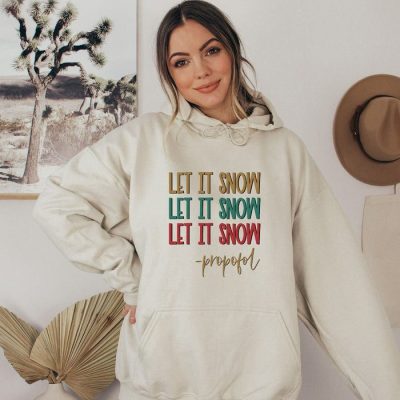 Let It Snow Propofol Retro Unisex Hoodie JSH1321