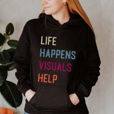 Visuals Help Unisex Hoodie JSH1376