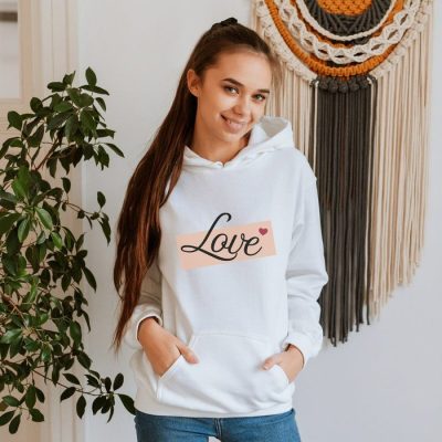 Red Heart Unisex Hoodie JSH1552