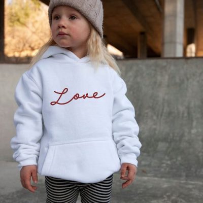 Love Script Unisex Hoodie JSH1051