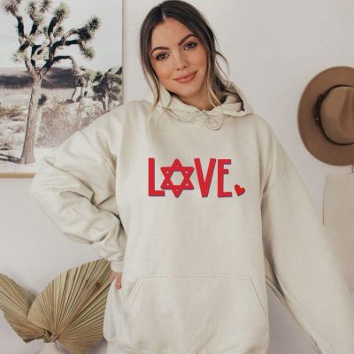 Love Star Heart Unisex Hoodie JSH1048