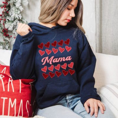 Mama Heart Collage Unisex Hoodie JSH1060