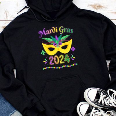 Mardi Gras 2024 Jester Outfit Kids Girls Boys Men Women Hoodie MHS1186