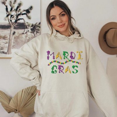 Mardi Gras Beads Unisex Hoodie JSH1007