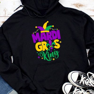 Mardi Gras King Men Carnival Costume Gift Mardi Gras Hoodie MHS1213