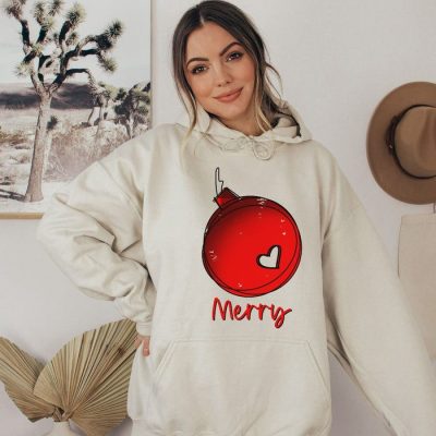 Merry Christmas Ornament Unisex Hoodie JSH1257