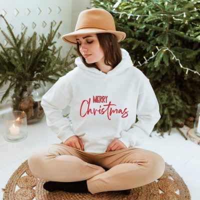 Merry Christmas Stripes Unisex Hoodie JSH1208