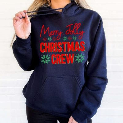 Merry Jolly Christmas Crew Unisex Hoodie JSH1082