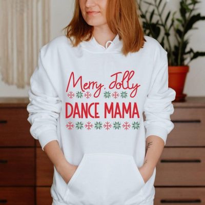 Merry Jolly Dance Mama Unisex Hoodie JSH1071