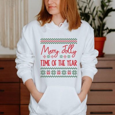 Merry Jolly Time Of The Year Unisex Hoodie JSH1078