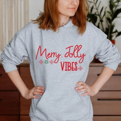 Merry Jolly Vibes Unisex Hoodie JSH1080