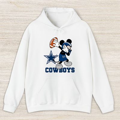 Mickey Mouse X Dabbing Dance X Dallas Cowboys Team X Nfl X American Football Unisex Pullover Hoodie TBH1376