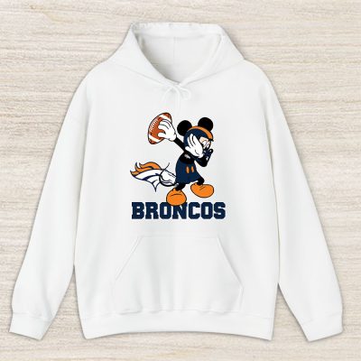 Mickey Mouse X Dabbing Dance X Denver Broncos Team X Nfl X American Football Unisex Pullover Hoodie TBH1385