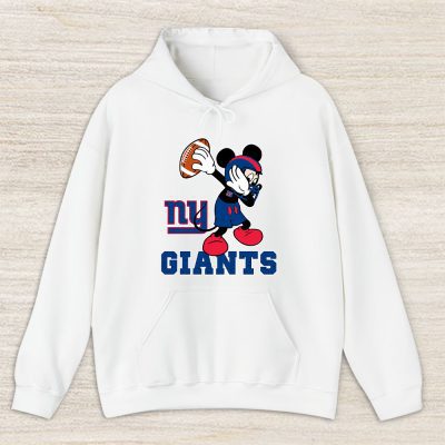 Mickey Mouse X Dabbing Dance X New York Giants Team X Nfl X American Football Unisex Pullover Hoodie TBH1382
