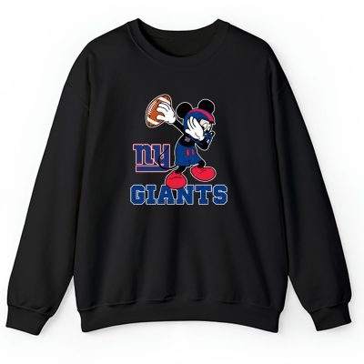 Mickey Mouse X Dabbing Dance X New York Giants Team X Nfl X American Football Unisex Sweatshirt TBS1382