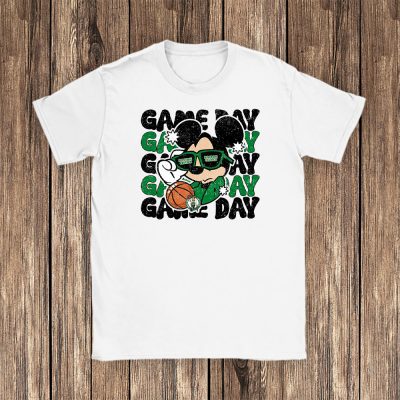 Mickey Mouse X Game Day X Boston Celtics Team Unisex T-Shirt TBT1441