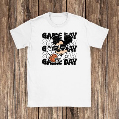Mickey Mouse X Game Day X Brooklyn Nets Team Unisex T-Shirt TBT1447