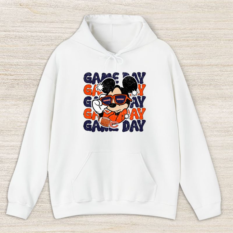 Mickey Mouse X Game Day X Chicago Bears Team Unisex Hoodie TBH1453