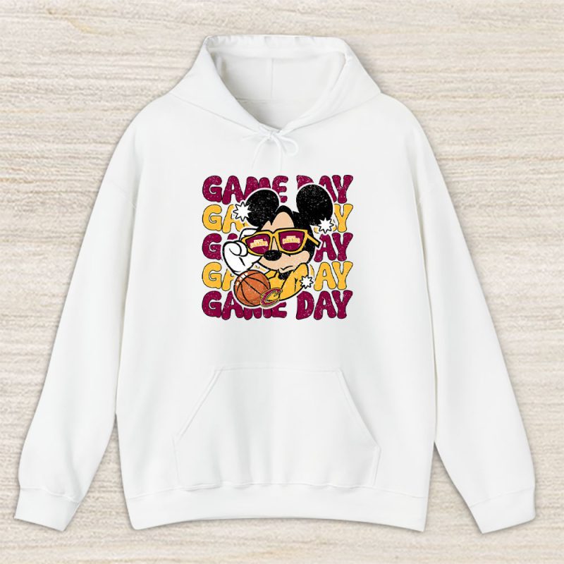 Mickey Mouse X Game Day X Cleveland Cavaliers Team Unisex Hoodie TBH1439